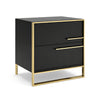Set Of 2 Modish Light Wooden Night Stand / Lixra