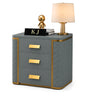 Set Of 2 Triple Drawer Nightstand / Lixra
