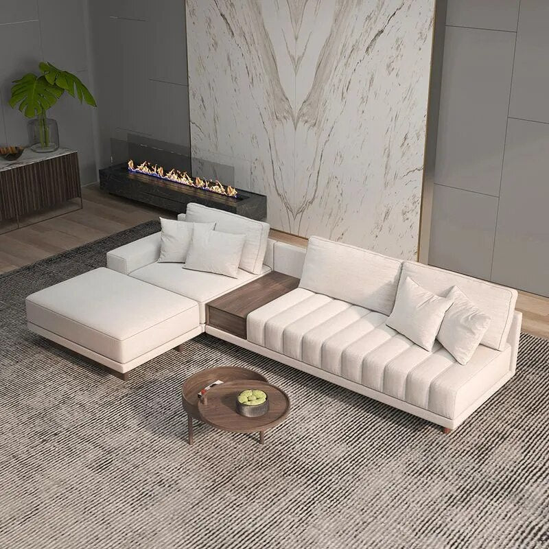 Contemporary Comfort L-Shaped Sectional Sofa/Lixra