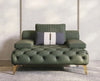 Authentic Comfort Chesterfield Leather Sofa Set / Lixra