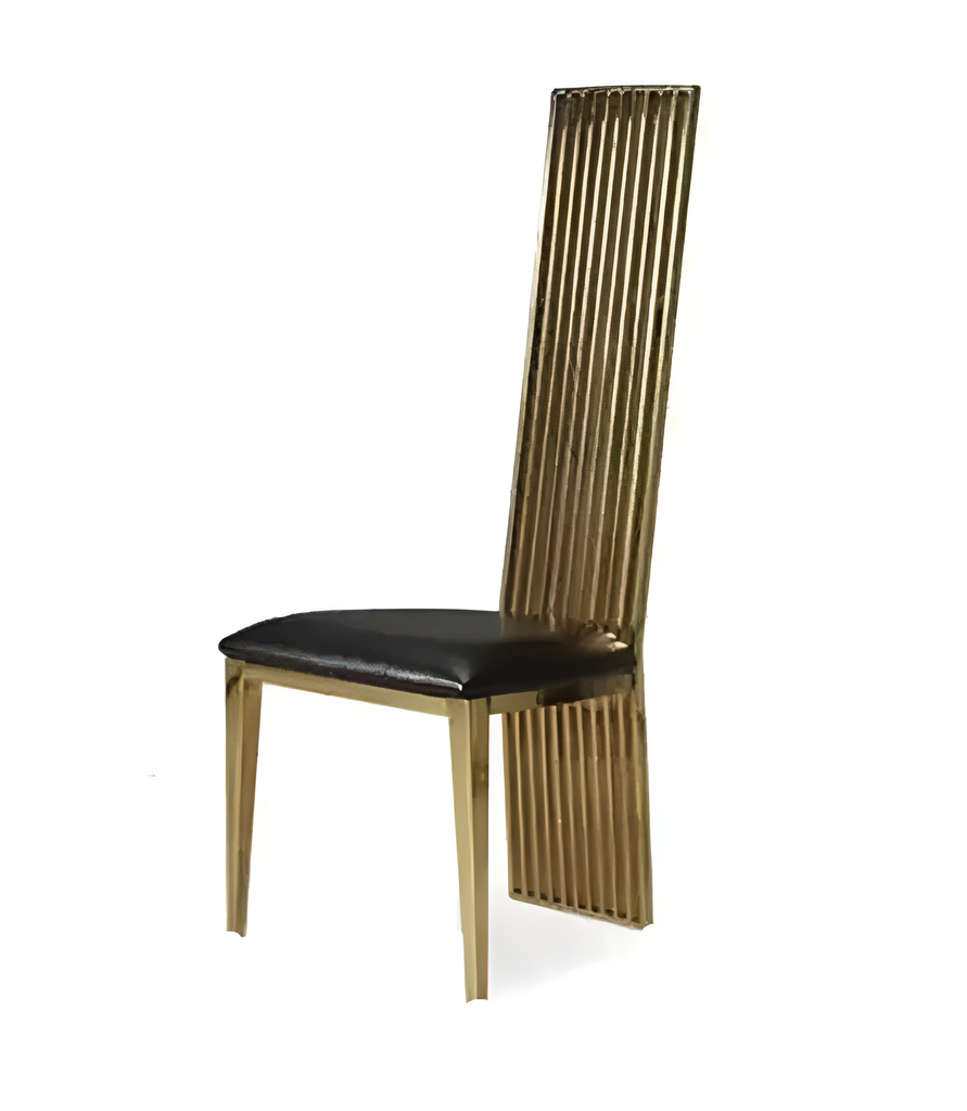 Set Of 6 Versatile Innovative Leather Dining Chairs / Lixra