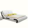 Stylish Luxurious Aesthetic Soft Leather Bed / Lixra