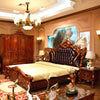 European Leather Button-Tufted Bedroom Furniture / Lixra