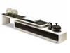 Modern TV Stand with Glass Tabletop / Lixra
