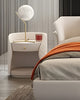 Modern Set Of 2 Wooden Nightstand With Drawer / Lixra