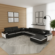 Trending Newly Designed Leather Sectional Sofa Set / Lixra