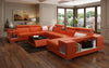 U-Shaped Sectional Leather Sofa / Lixra