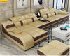High Defined Multifunctional Luxurious Sectional Leather Sofa Set / Lixra