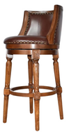 4-Piece Vintage Bar Stools / Lixra