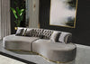 Elegant Contemporary 2-Seater Tufted Couch Set / Lixra