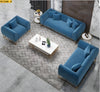 3-Pcs Luxurious Velvet Fabric Sofa Set / Lixra