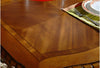 Rectangular Brusten Wooden European Dining Table Set / Lixra