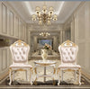Set Of 2 European Velvet Dining Chair / Lixra