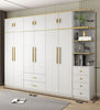 Modern Bedroom Trio Storage Bed, Combined Wardrobe, And Stylish Dresser Set / Lixra