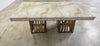 Modern Alluring Marble-Top Dining Table Set / Lixra