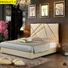 Contemporary Modernistic Comfort Leather Bed / Lixra
