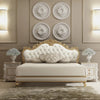 Wooden Crafted European Style Leather Bed / Lixra