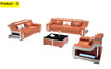 LED-Leather Sofa Set for Living Room / Lixra
