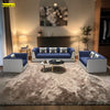 3-Pcs Mid Century Fabric Sofa Set / Lixra
