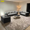 3-Pcs Mid Century Fabric Sofa Set / Lixra