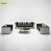 3-Pcs Mid Century Fabric Sofa Set / Lixra