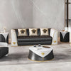 Leather Upholstered Sofa Set for Living Room / Lixra