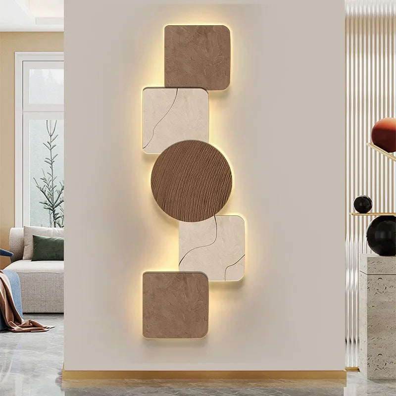 Modern Corridor Abstract Style LED Wall Lighting / Lixra