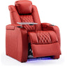 Luxury Electric Leather Theatrical Recliner Chair / Lixra