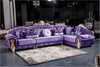 Liville Style Wooden European Sectional Sofa