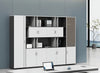 Modernized Multi-Storage Office Wooden Bookshelves / Lixra