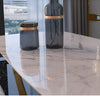 Elegant Rectangular Marble Dining Table-Set / Lixra