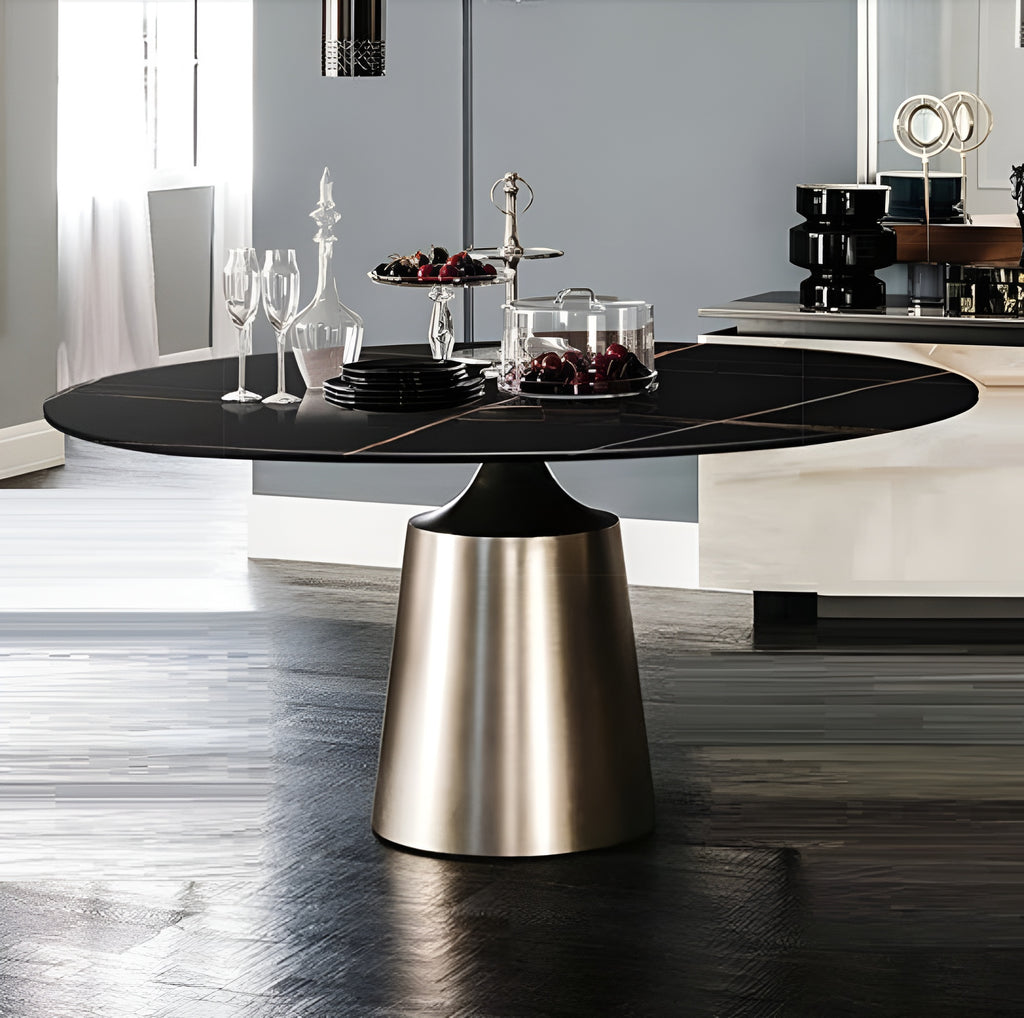 Modern Artistic Marble Dining Table / Lixra