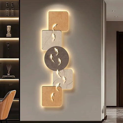 Modern Corridor Abstract Style LED Wall Lighting / Lixra