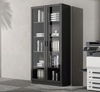 Decorative Wooden Bookshelf With Modern Accents / Lixra