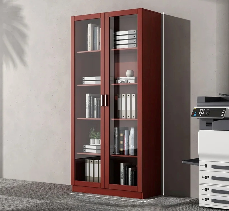 Decorative Wooden Bookshelf With Modern Accents / Lixra