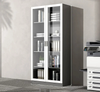 Decorative Wooden Bookshelf With Modern Accents / Lixra