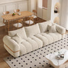 Modern Luxurious Velvet Fabric Button-Tufted Sofa / Lixra