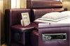 Italian Modern Designed Leather Round Bed