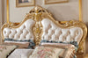 Antique Inspired European Style Leather Bed / Lixra