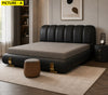 Modern Stylish Leather Upholstered Bed / Lixra