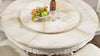 European Brusten Round Marble Dining Table Set / Lixra
