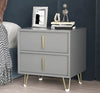 Set Of 2 Bedside Wooden Night Stand / Lixra