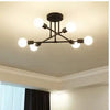 Retro Elegance Soft-Glowing Semi-Flush Mounted Ceiling Light/ Lixra