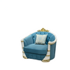 Liville 3-Piece European Classic Velvet Sofa Set