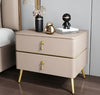 Set Of 2 Italian Wooden Bedside Night Stand / Lixra