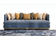 3-Seater Italian Designed Fabric Sofa / Lixra