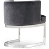 U-Shaped Velvet Fabric Dining Chair / Lixra