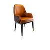 Set of 6 Versatile Leather Dining Chairs