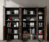 Five-Shelf Contemporary Glass & Wooden Designed Bookshelf / Lixra