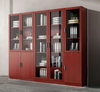 Five-Shelf Contemporary Glass & Wooden Designed Bookshelf / Lixra